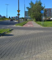 Ścieżka rowerowa przy ul. Korfantego_3