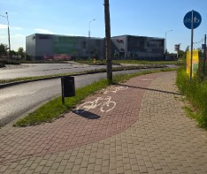 Ścieżka rowerowa przy ul. Korfantego_4