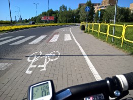 Ścieżka rowerowa przy ul. Korfantego_6